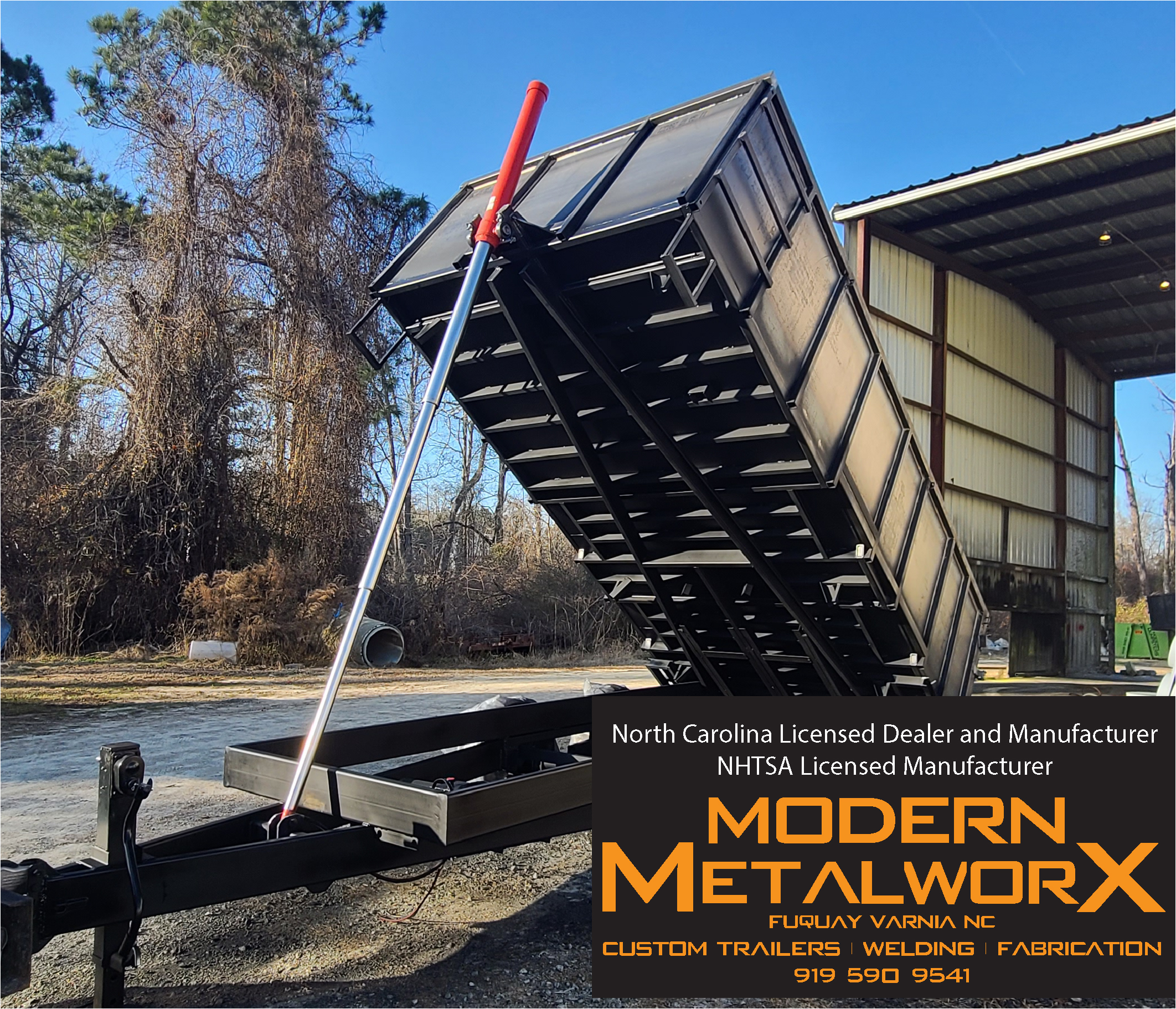Dump Trailer Telescopic Cylinder JPG